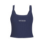 Top donna Guess canotta Stella rib Tank magician blue ES26GU61 V6GP16K3180 G7JX