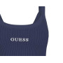 Top donna Guess canotta Stella rib Tank magician blue ES26GU61 V6GP16K3180 G7JX