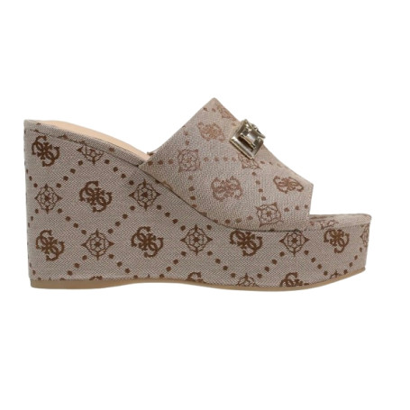 Sandalo Guess Evenza TC 110 in tessuto milk DS26GU31 FLJEVZFAL04