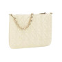 Borsa a mano Guess flat pouch ecopelle trapuntata stone BS26GU121 PW7568P6274