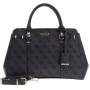 Borsa Guess a mano/tracolla Leona logo girlfriend satchel coal logo BS26GU132 SG991706
