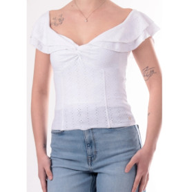 Top donna Guess Teodolinda white ES26GU49 W6GP23K3106 G011
