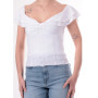 Top donna Guess Teodolinda white ES26GU49 W6GP23K3106 G011