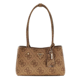 Borsa donna Guess Meridian II latte logo BS26GU173 OS697409