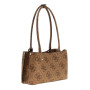 Borsa donna Guess Meridian II latte logo BS26GU173 OS697409