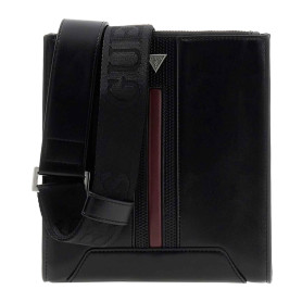 Borsa Guess tracolla uomo Torino logo crossbody bag black UBS26GU25 HMTOCSP6123
