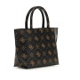 Borsa donna Guess Emelie logo mini espresso logo BS26GU184 GP992875