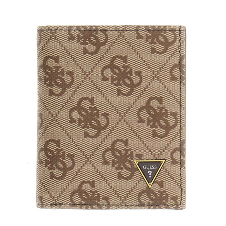 Portafoglio Guess saffiano beige/brown logo GS26GU15 SMVELELEA04