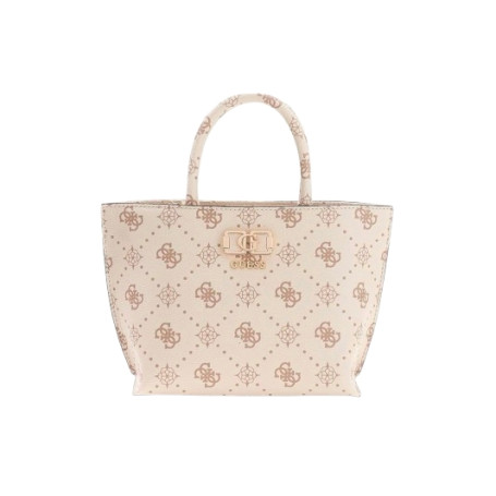 Borsa donna Guess Emelie logo mini vanilla logo BS26GU186 GP992875