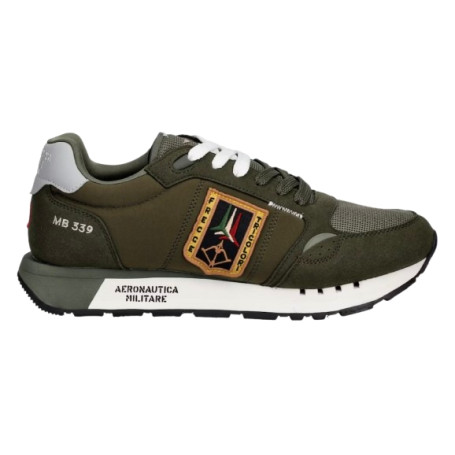 Sneaker uomo Aeronautica Militare verde US26AR01 261SC0292UCT03331