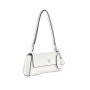 Borsa a tracolla Guess Isobel convertible xbody flap white BS26GU199 BG993221