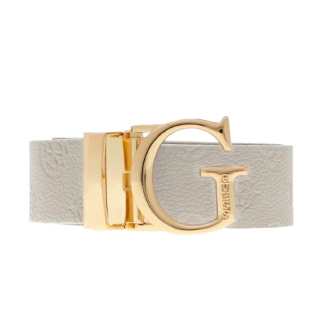 Cinta donna Guess James adjustable/reversible dark taupe 4G logo CS26GU20 BW7861P3430