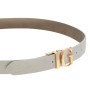 Cinta donna Guess James adjustable/reversible dark taupe 4G logo CS26GU20 BW7861P3430
