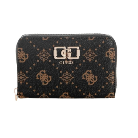 Portafoglio Guess Emelie SLG espresso logo AS26GU52 GP9928140