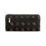 Portafoglio donna Guess Emelie slg espresso logo AS26GU50 GP9928146