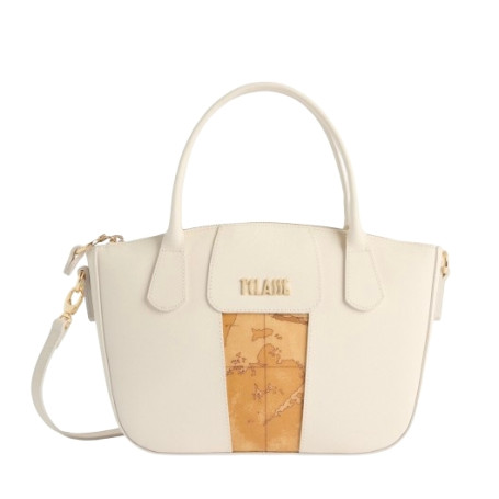 Borsa a mano con tracolla Alviero Martini 1A Classe ivory BS26PC02 LE51 9407