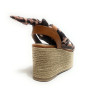 Sandalo platform Liu jo Bali 03 leopard/ saddle DS26LJ11 SA6087 TX133 S4057