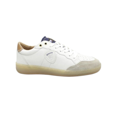 Sneaker uomo Blauer Murray21 white/navy/brown US26BU06 S6MURRAY21/LES
