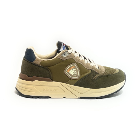 Sneaker uomo Blauer Ray02 military green US26BU09 S6RAY02/MES