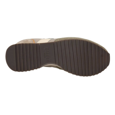 Scarpe Blauer sneaker Queens suede/ tessuto military/ taupe US26BU01 S6QUEENS01/NUB