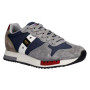 Scarpe Blauer sneaker Queens01 suede/ tessuto navy/ brown US26BU03 S6QUEENS01/NUB