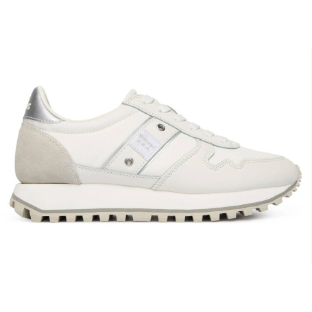 Sneaker donna Blauer Millen 03 white/ silver DS26BU01 S6MILLEN03/NYG