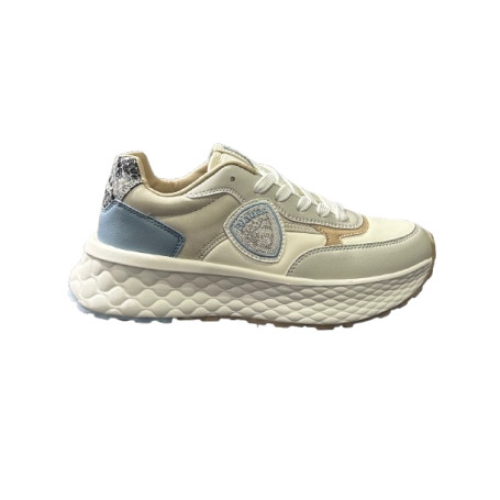 Sneaker donna Blauer Lynn01 white/ light blue DS26BU02 S6LYNN01/PYT