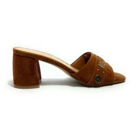 Sandalo Guess Gauri 2 TC 60 in suede brown DS26GU39 FLJGU2SUE03
