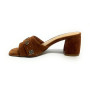 Sandalo Guess Gauri 2 TC 60 in suede brown DS26GU39 FLJGU2SUE03