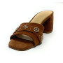 Sandalo Guess Gauri 2 TC 60 in suede brown DS26GU39 FLJGU2SUE03