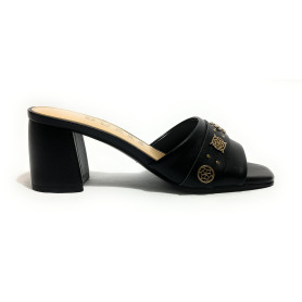 Sandalo Guess Gauri TC 60 in ecosuede black DS26GU40 FLJGAUELE03