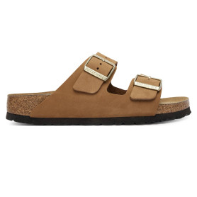 Sandalo donna Birkenstock Arizona Arizona SFB nubuck leather mink DS26BI09 1032086