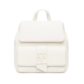 Borsa donna Armani Exchange zaino white BS26AX03 XW002591 AF11902 U0011