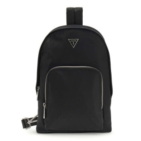 Borsa Guess tracolla uomo Milano backpack crossover nylon nero UBS26GU21 HMMINYP6202