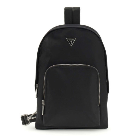 Borsa Guess tracolla uomo Milano backpack crossover nylon nero UBS26GU21 HMMINYP6202