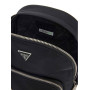 Borsa Guess tracolla uomo Milano backpack crossover nylon nero UBS26GU21 HMMINYP6202