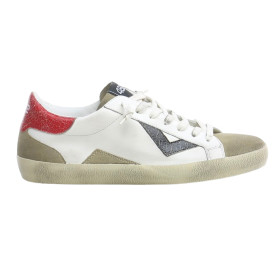 Sneaker uomo 4B12 in pelle red/black US26QB05 SUPRIME-U7005