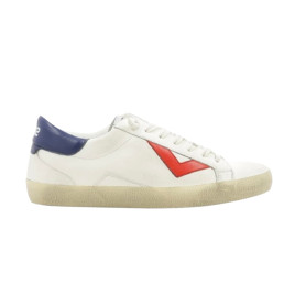 Sneaker uomo 4B12 in pelle red/ blue US26QB06 SUPRIME-U7001
