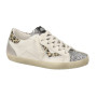 Scarpe donna 4B12 sneaker coral leo/ silver glitter DS26QB06 SUPRIME-D8009