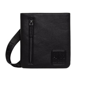Tracolla uomo Armani Exchange Atlanta flat crossbody black BS26AX43 XM002605 AF22653 UC001