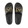 Slipper unisex EA7 Emporio Armani black/gold US26EA02 7X000108 AF15118 PC001