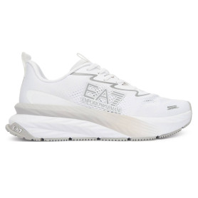 Sneaker running EA7 Emporio Armani optical white/silver US26EA10 7X000603 AF22914 MZ484
