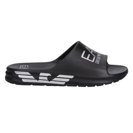 Slipper uomo EA7 Emporio Armani black/silver US26EA11 7X000356 AF18618 MC026