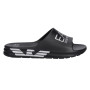 Slipper uomo EA7 Emporio Armani black/silver US26EA11 7X000356 AF18618 MC026
