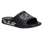 Slipper uomo EA7 Emporio Armani black/silver US26EA11 7X000356 AF18618 MC026