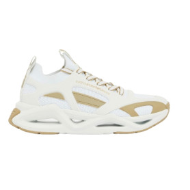 Sneaker EA7 Emporio Armani Infinity Cage white/ light gold US26EA23 7X000383 AF19525 M0039