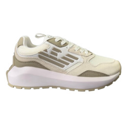 Sneaker EA7 Emporio Armani white/ aluminum US26EA25 7X000657 AF23110 MZ698