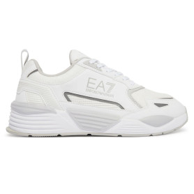 Sneaker EA7 Emporio Armani white/quiet gray/silver US26EA14 7X000308 AF18447 MZ533