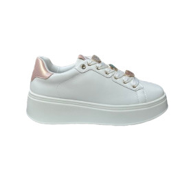 Sneaker donna Gold&gold bianco/ rosa DS26GG15 GB1045