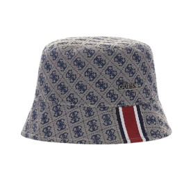 Cappello cloche Boston rain Jacquard 4G Bucket hat coal logo CS26GU27 AM9606POL01